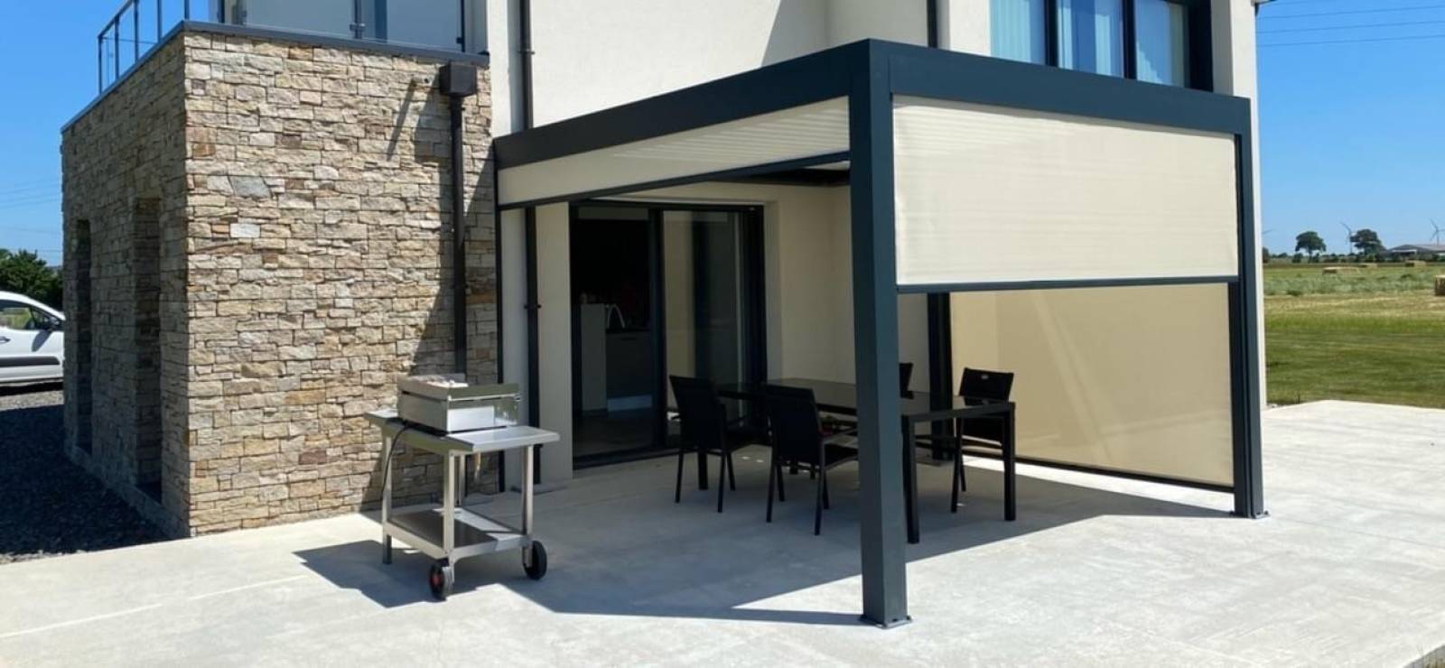 Bioclimatique avec Store