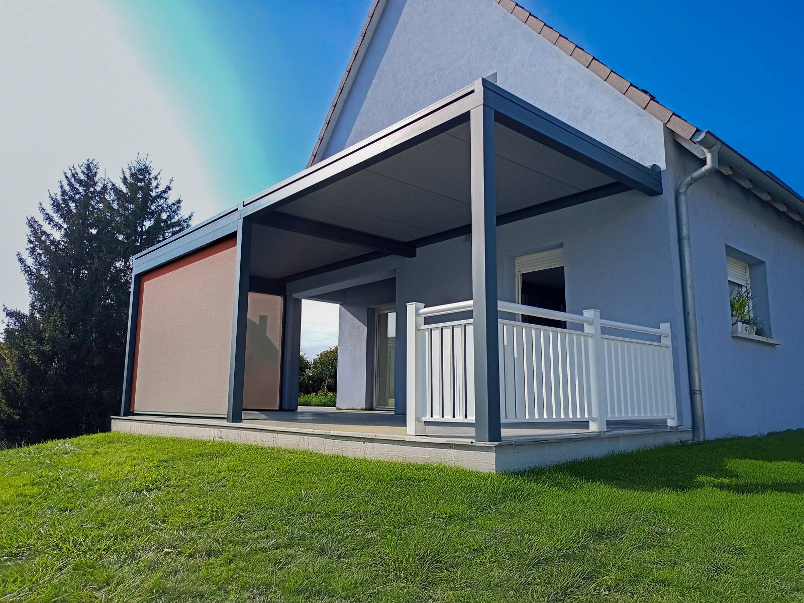 PERGOLA TOIT FIXE AVEC ZIP