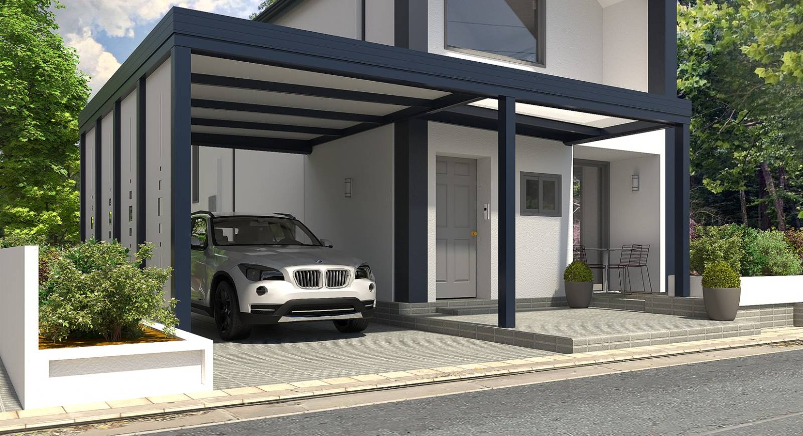 Offrez à vos véhicules la protection qu'ils méritent avec le carport Luminium dans le 88 à Thaon les Vosges