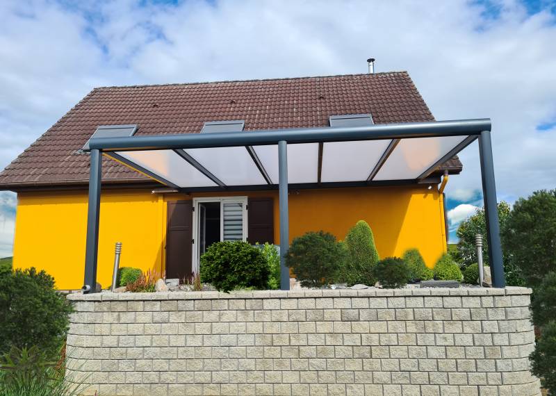 PERGOLA 1 PAN POLYCARBONATE OPALE