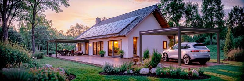 Carport Design Toit Plat en Aluminium – Élégance, Robustesse et Modularité par Luminium à Orlean