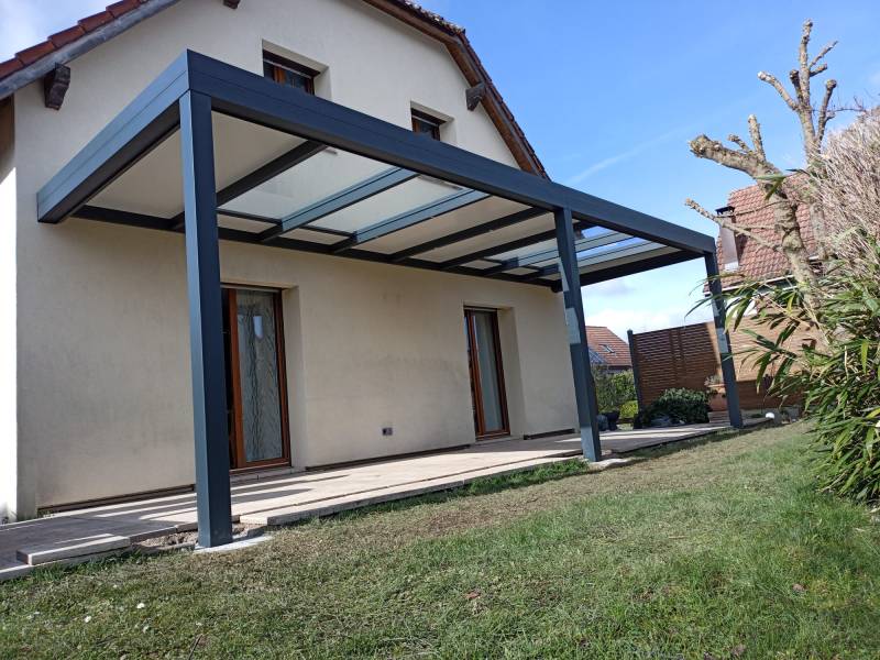 TOIT PLAT MIXTE AVEC PUIT DE LUMIERE