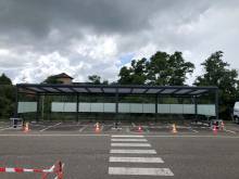 Notre zone d'activité pour ce service Fabrication de pergola aluminium sur mesure avec spots LED encastrés et lumière réglable en intensité situé aux portes de 