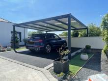 Notre zone d'activité pour ce service Fabrication de carports en aluminium sur mesure avec brise-vue pour camping-car situé proche de 